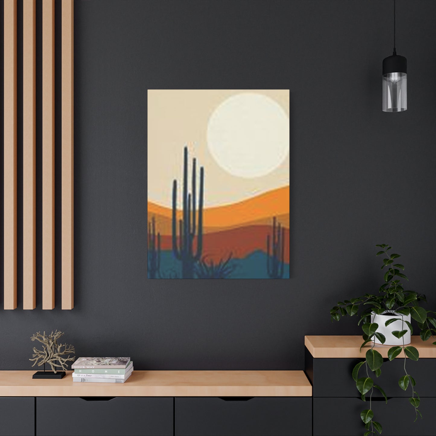 Long Cactus Desert Wall Art & Canvas Prints