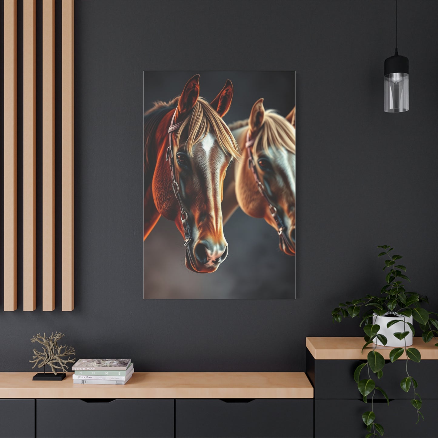 Sovereign Horse Tableau Wall Art & Canvas Print