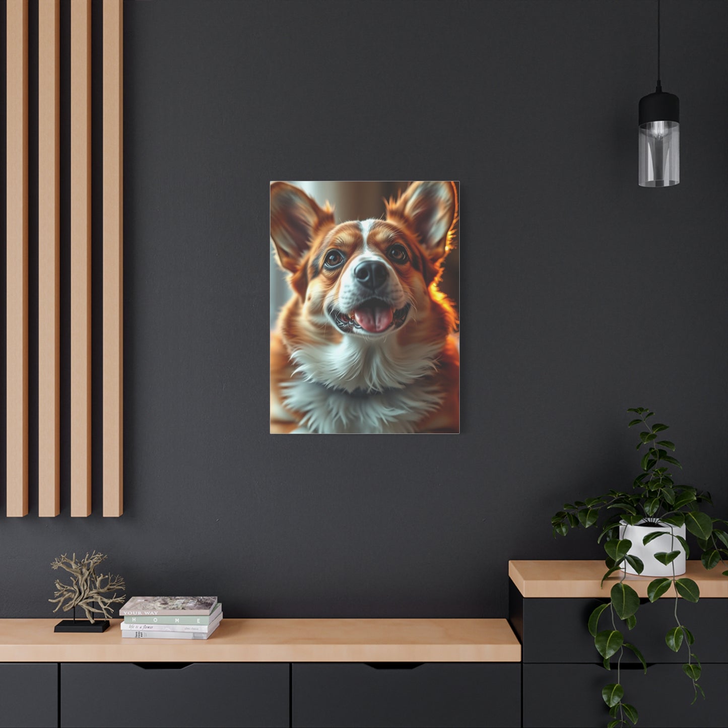 Corgi Dog Art Canvas Art 4 Wall Art & Canvas Print