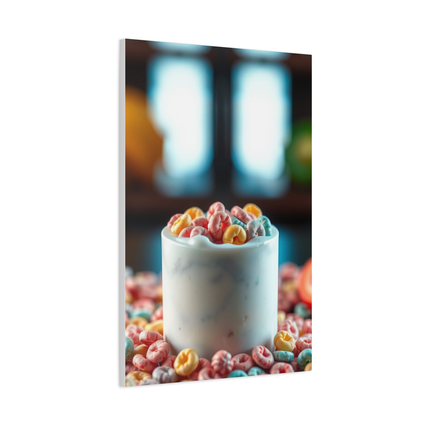Dazzling Loop Mosaic Artwork Wall Art & Canvas Print
