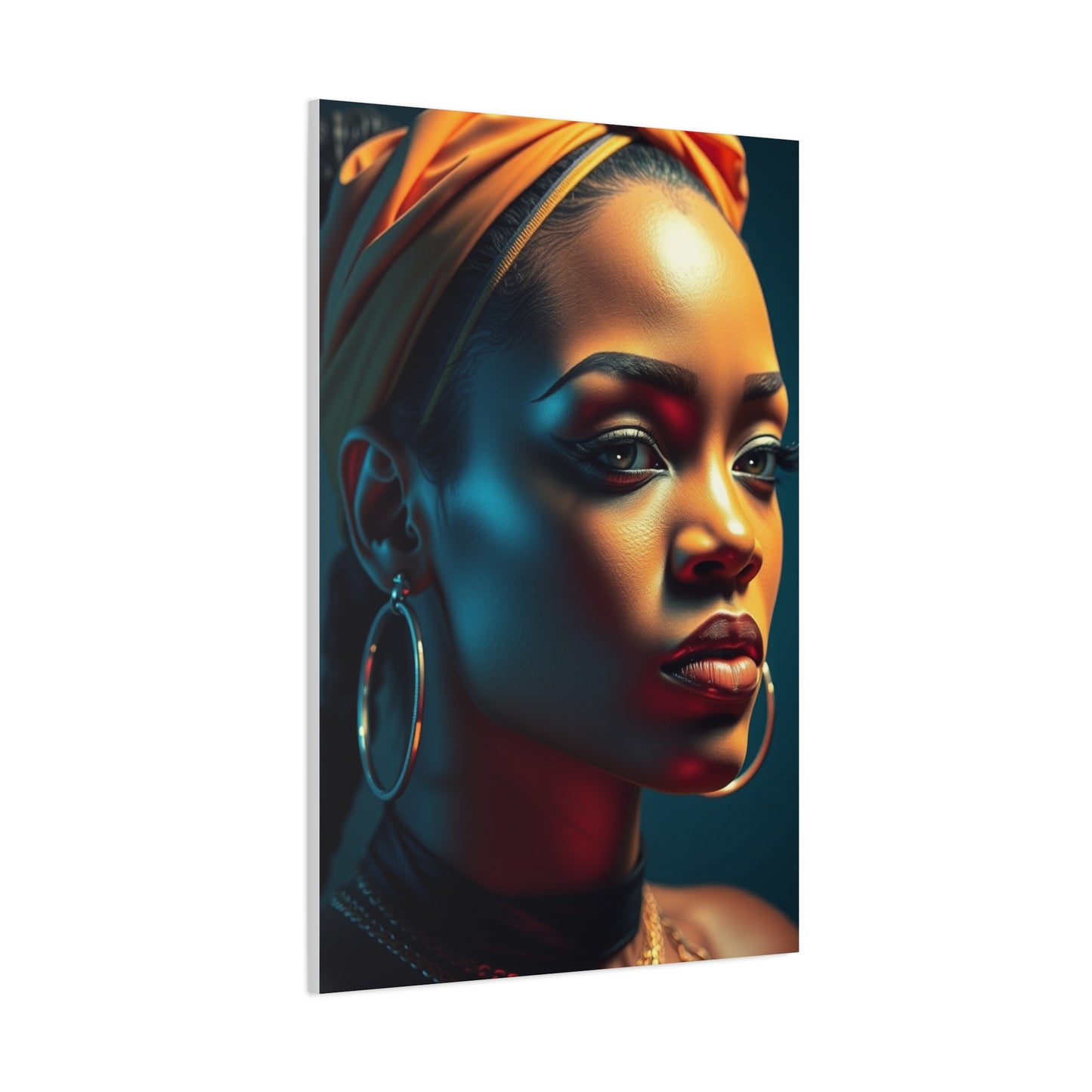 Glamorous Rihanna Artistry Canvas Wall Art & Canvas Print