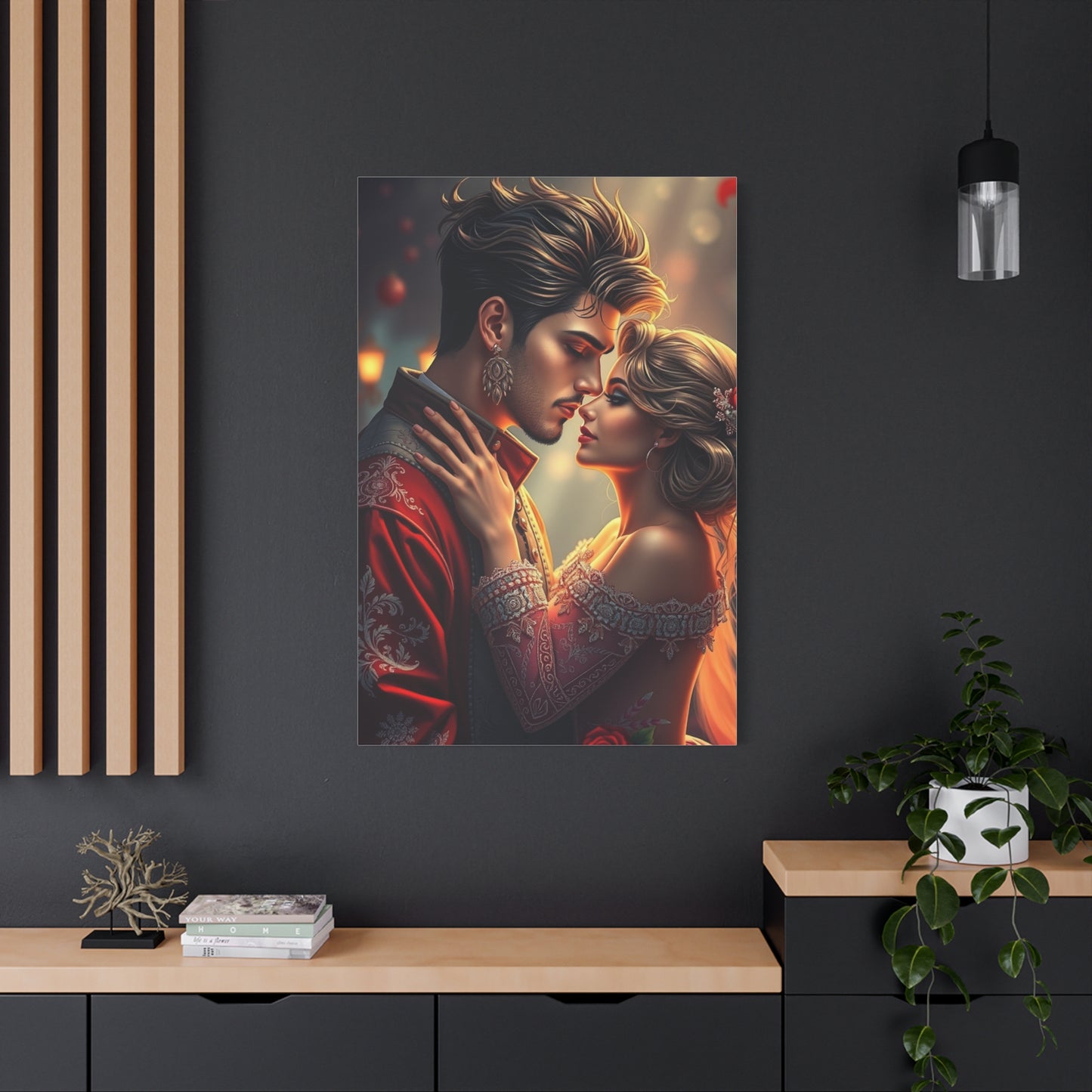 Celestial Romance Canvas Wall Art & Canvas Print