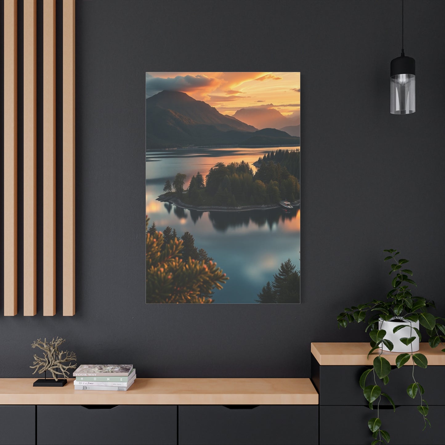 Vision Lakes Art Art Wall Art & Canvas Print