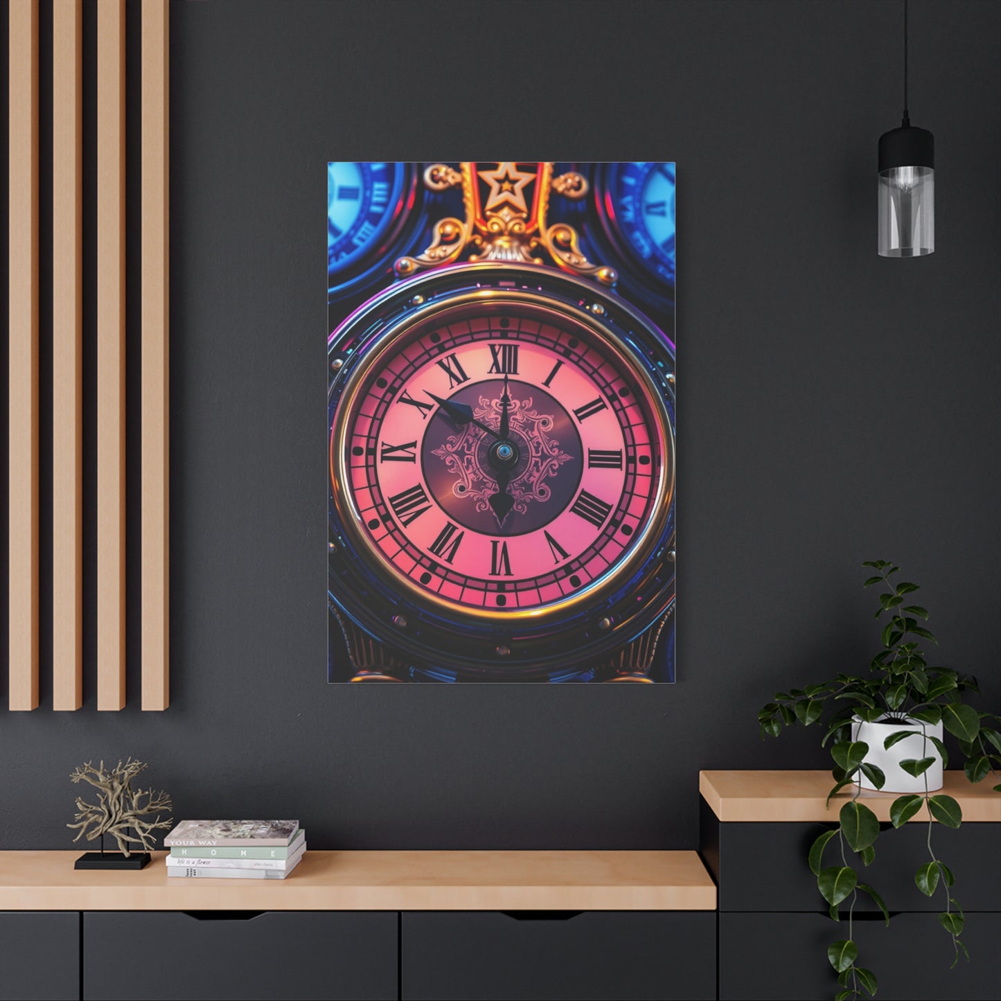 Clock Art Canvas Art 7 Wall Art & Canvas Print