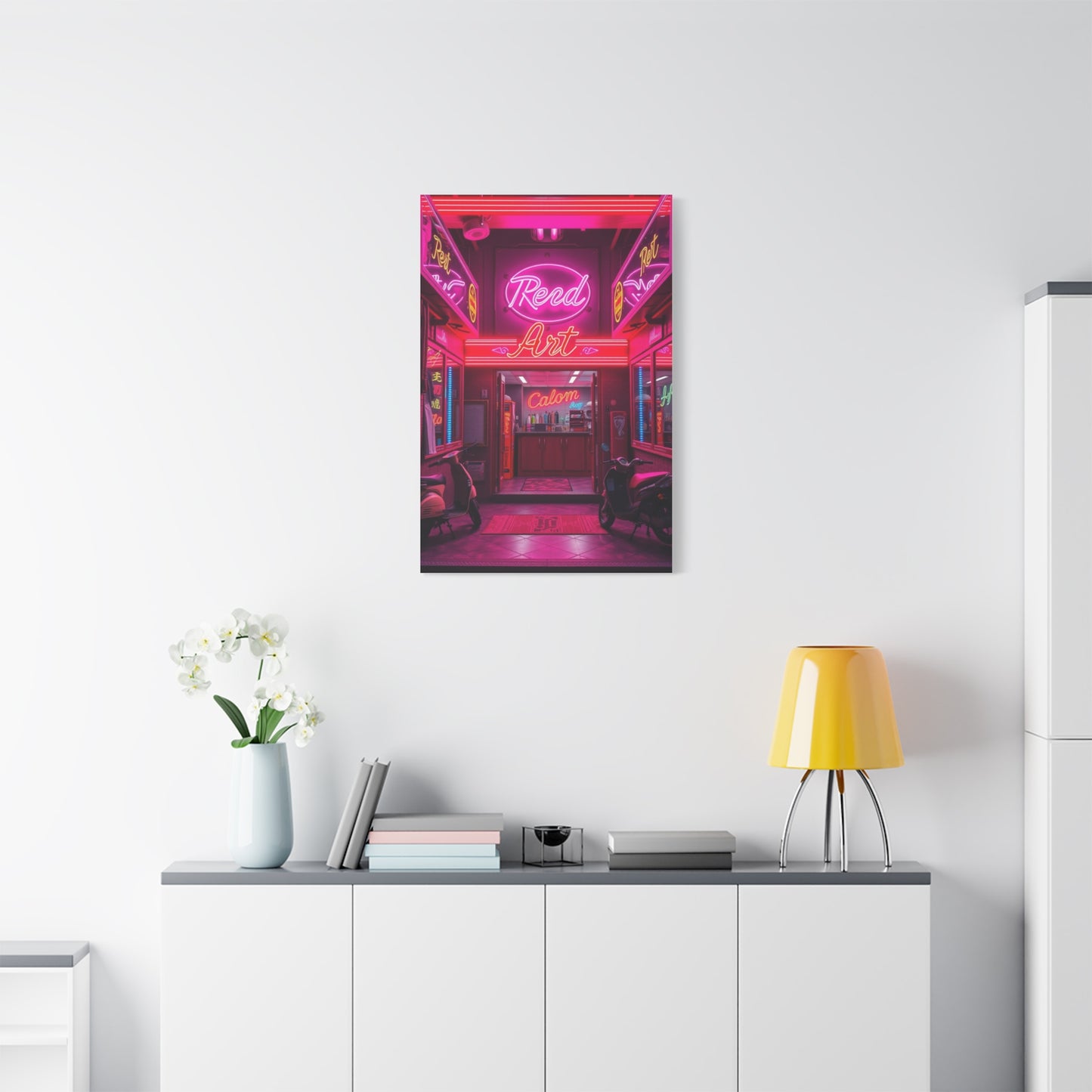Retro Grandeur Canvas Wall Art & Canvas Print