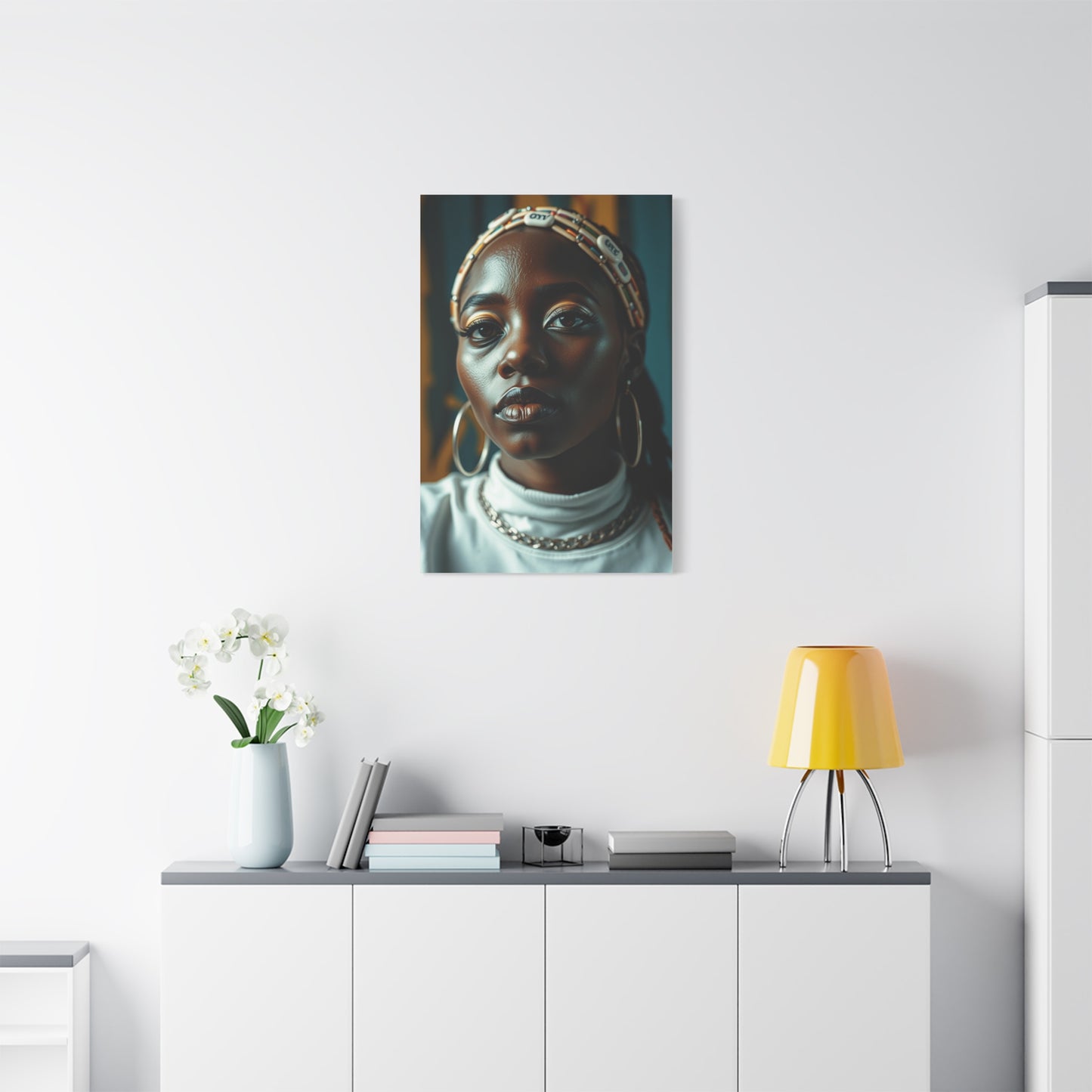 Lady Basquiat Art Premium Canvas 13 Wall Art & Canvas Print