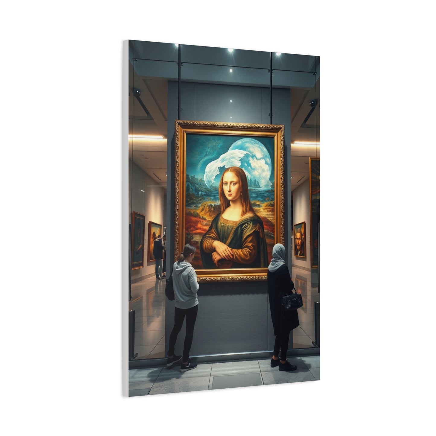 Polished Visionary Landscape Wall Art & Canvas Print