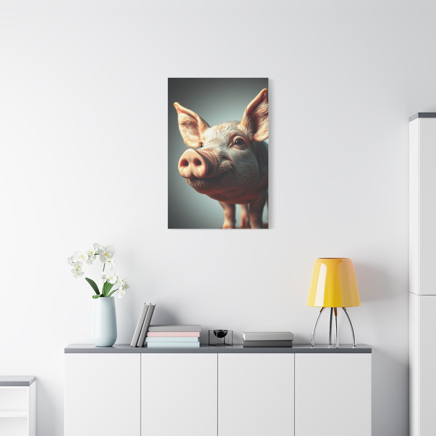 Pig Art Canvas Art 4 Wall Art & Canvas Print