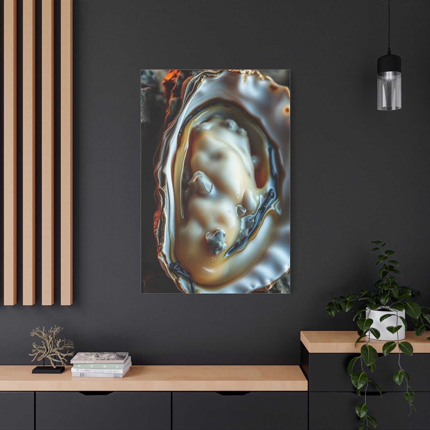 Oyster Art Canvas Art 3 Wall Art & Canvas Print