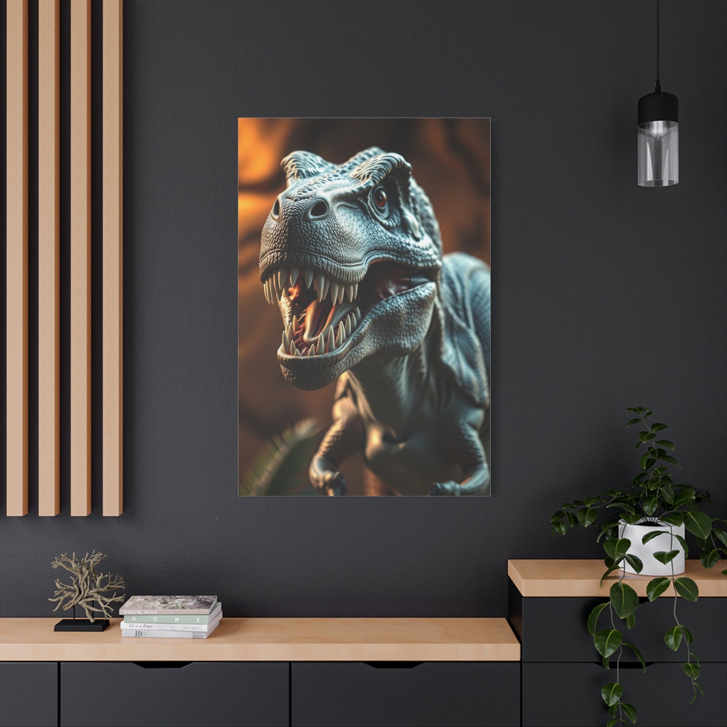 Tyrannosaurus Rex Art Canvas Art 9 Wall Art & Canvas Print