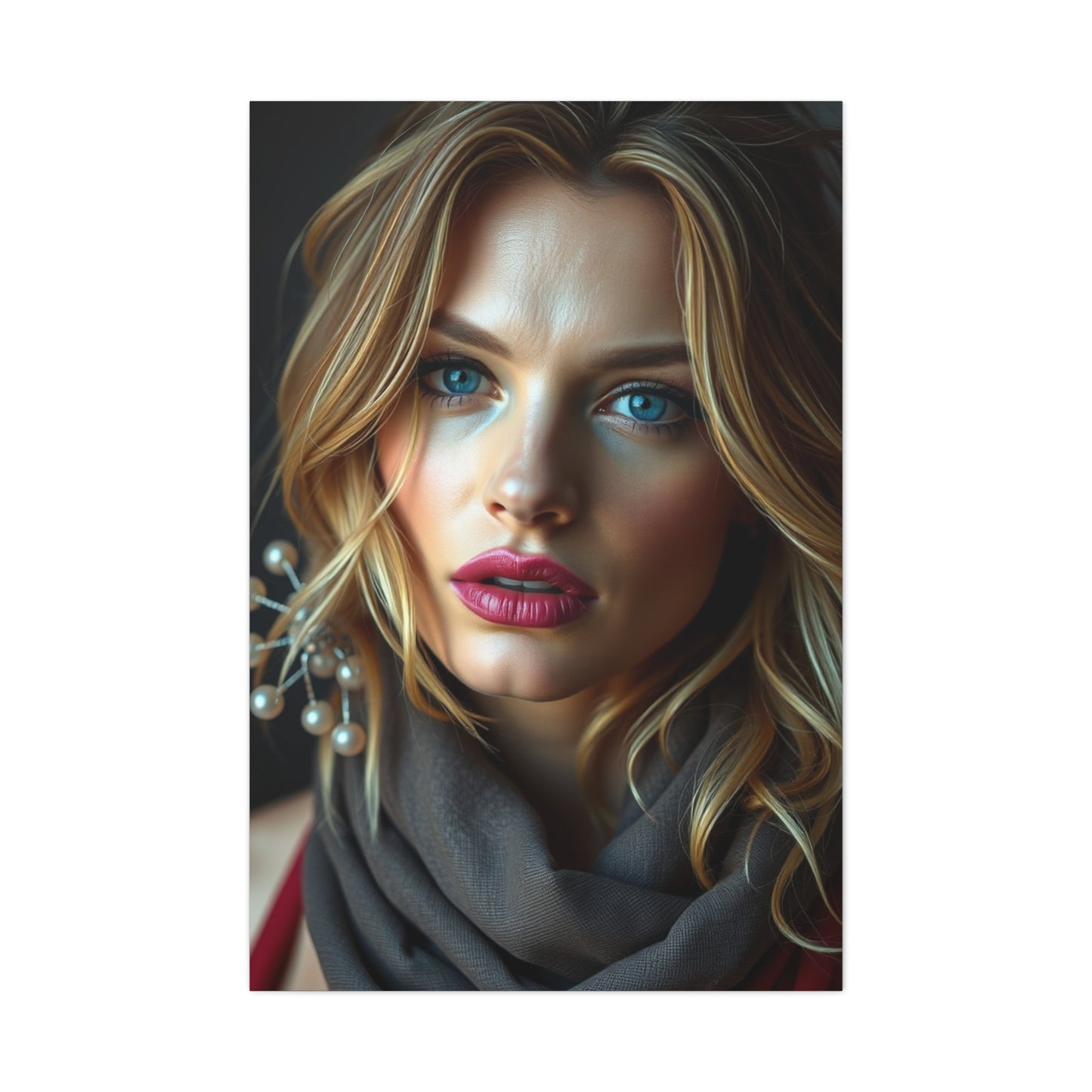 Kate Moss Art Premium Canvas 19 Wall Art & Canvas Print
