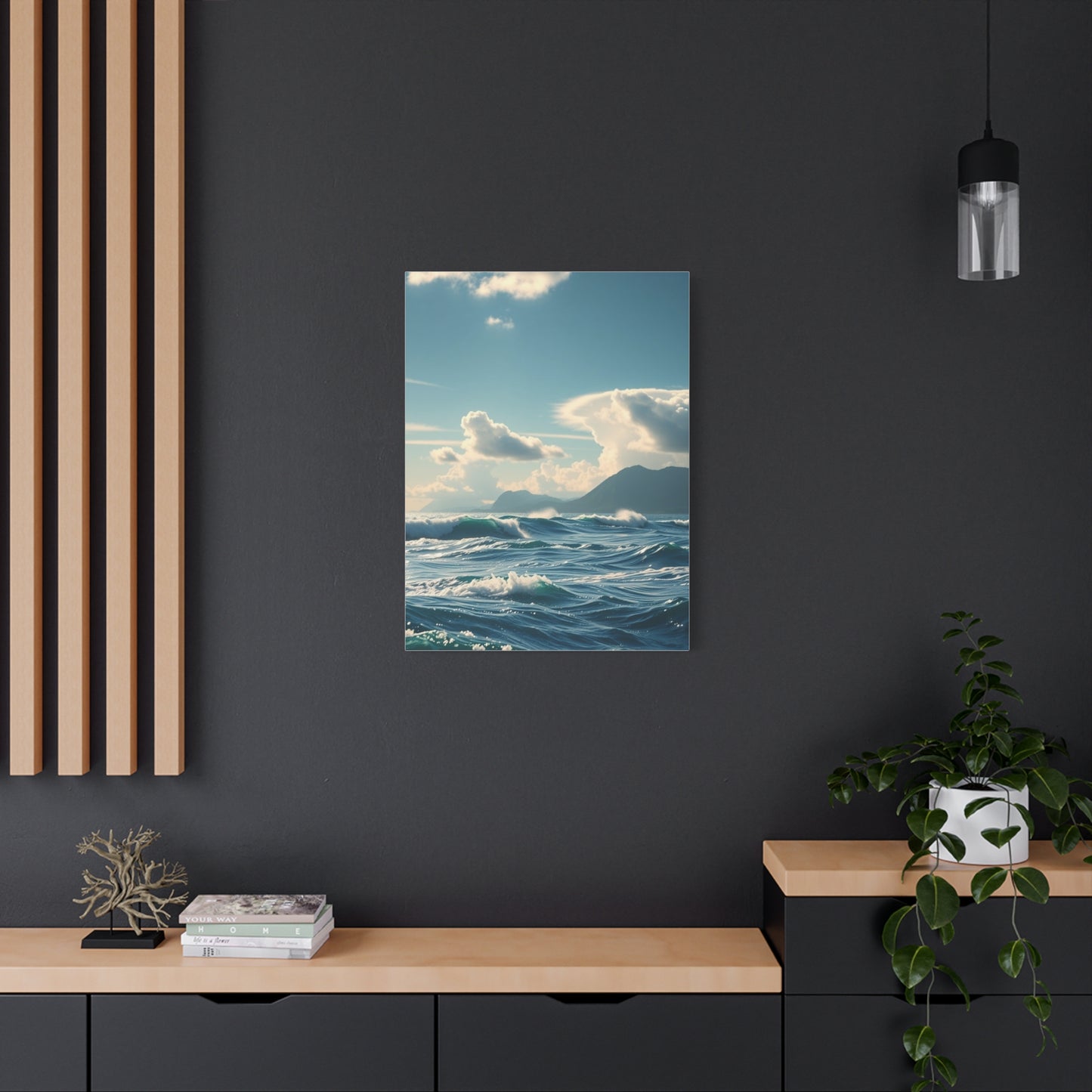 Opulent Seaside Panorama Wall Art & Canvas Print