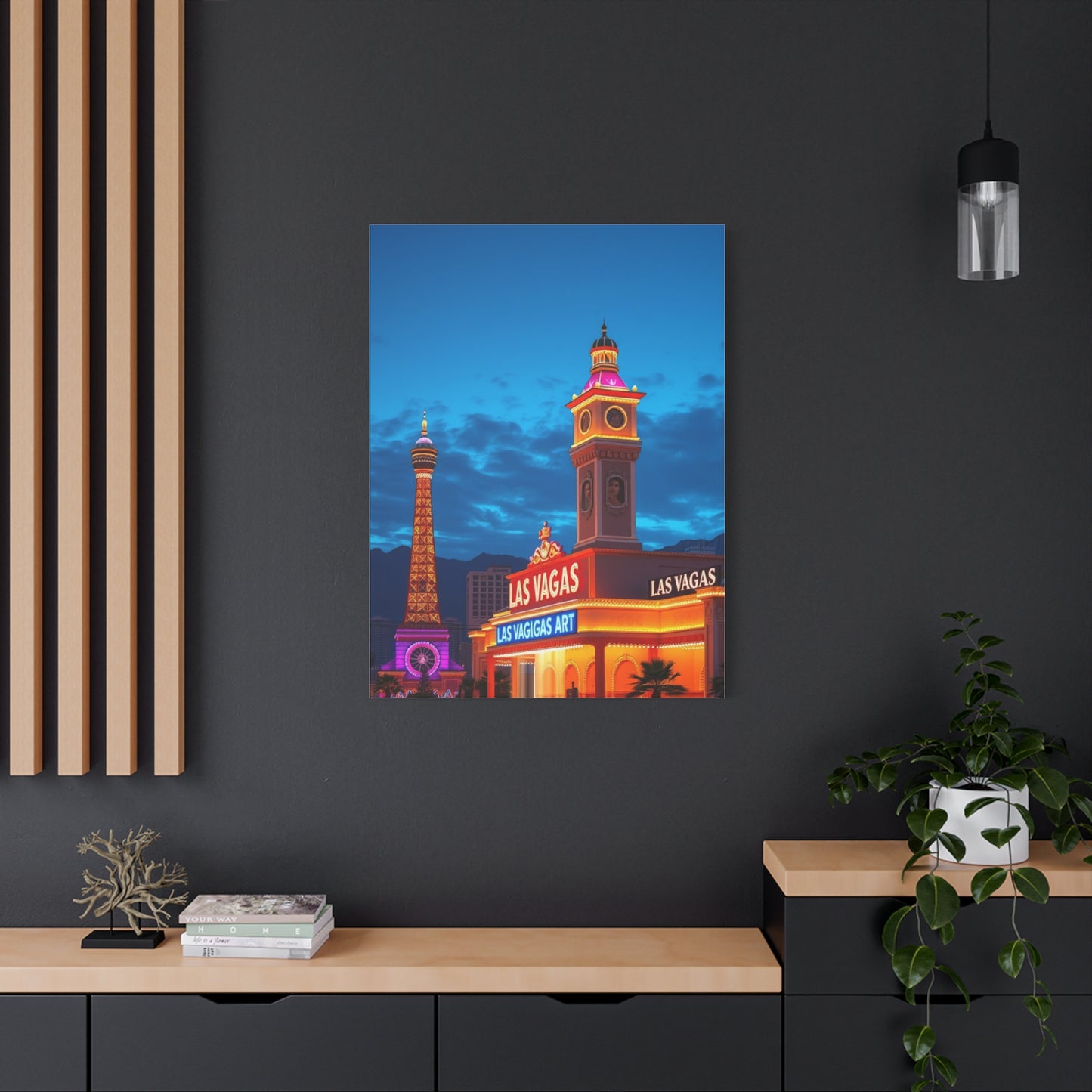 Las Vagas Art Canvas Art 3 Wall Art & Canvas Print