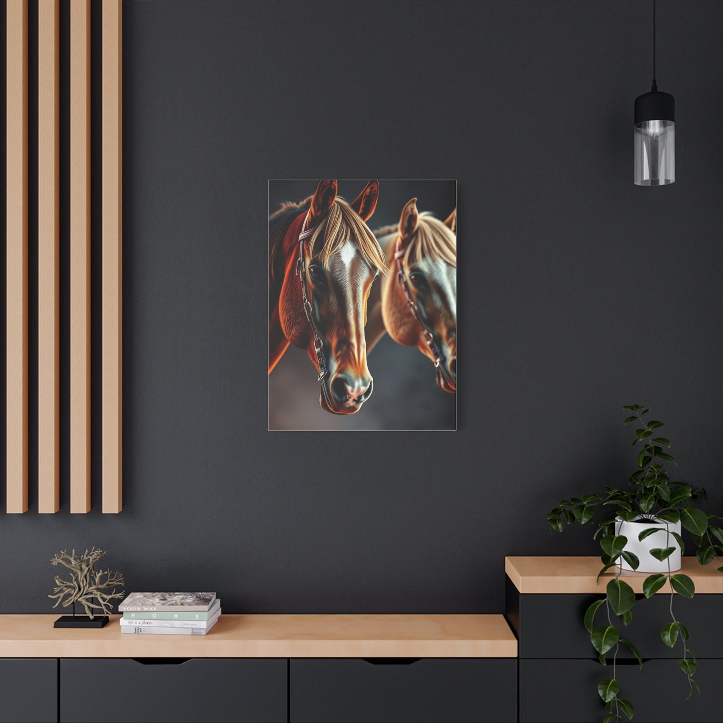 Sovereign Horse Tableau Wall Art & Canvas Print