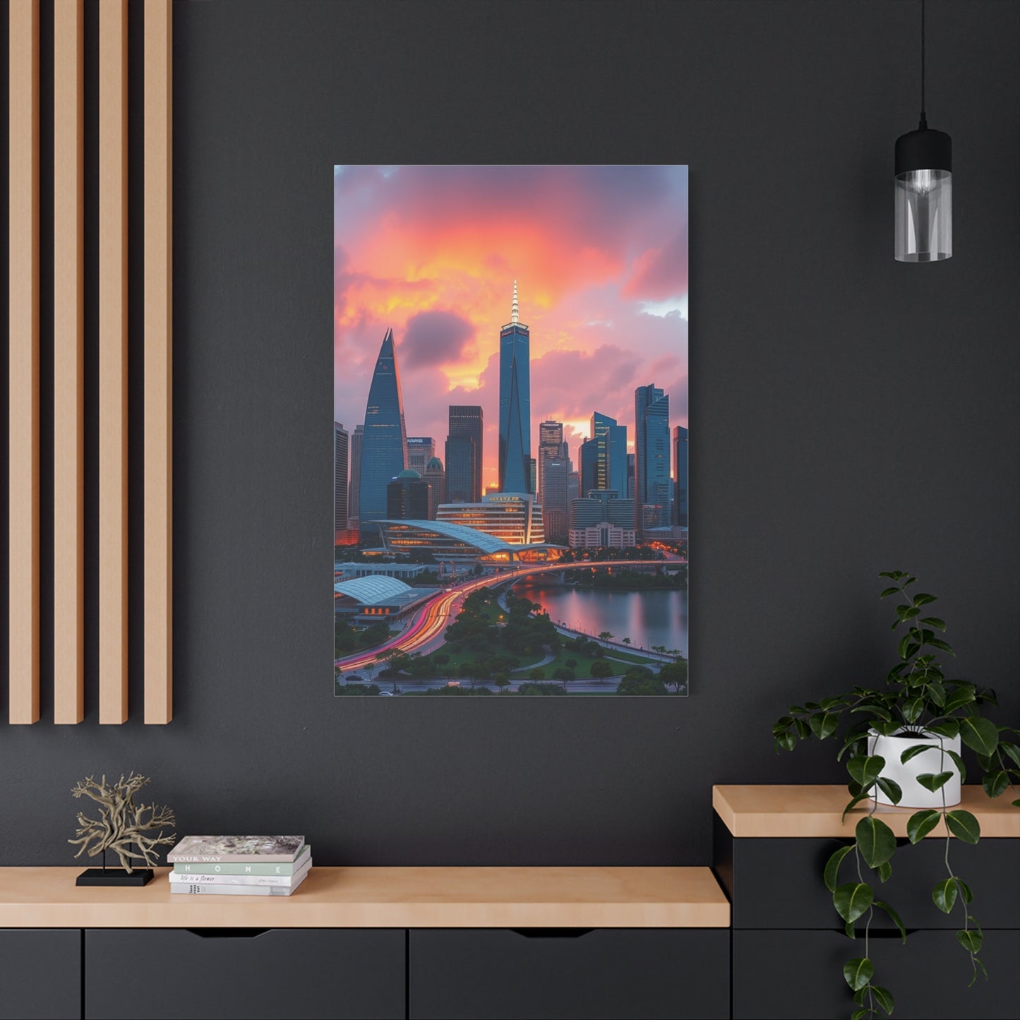 Supreme Houston Skylines Art Collection Wall Art & Canvas Print