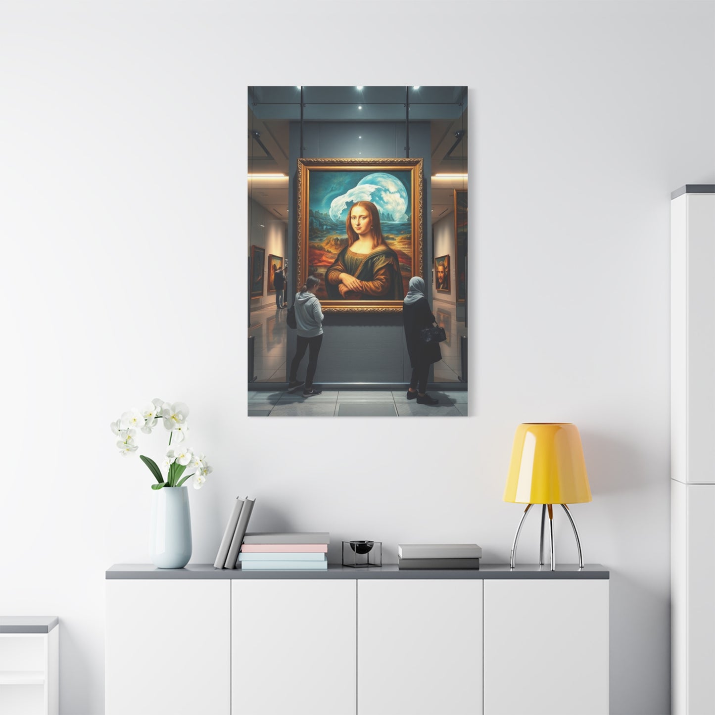Polished Visionary Landscape Wall Art & Canvas Print