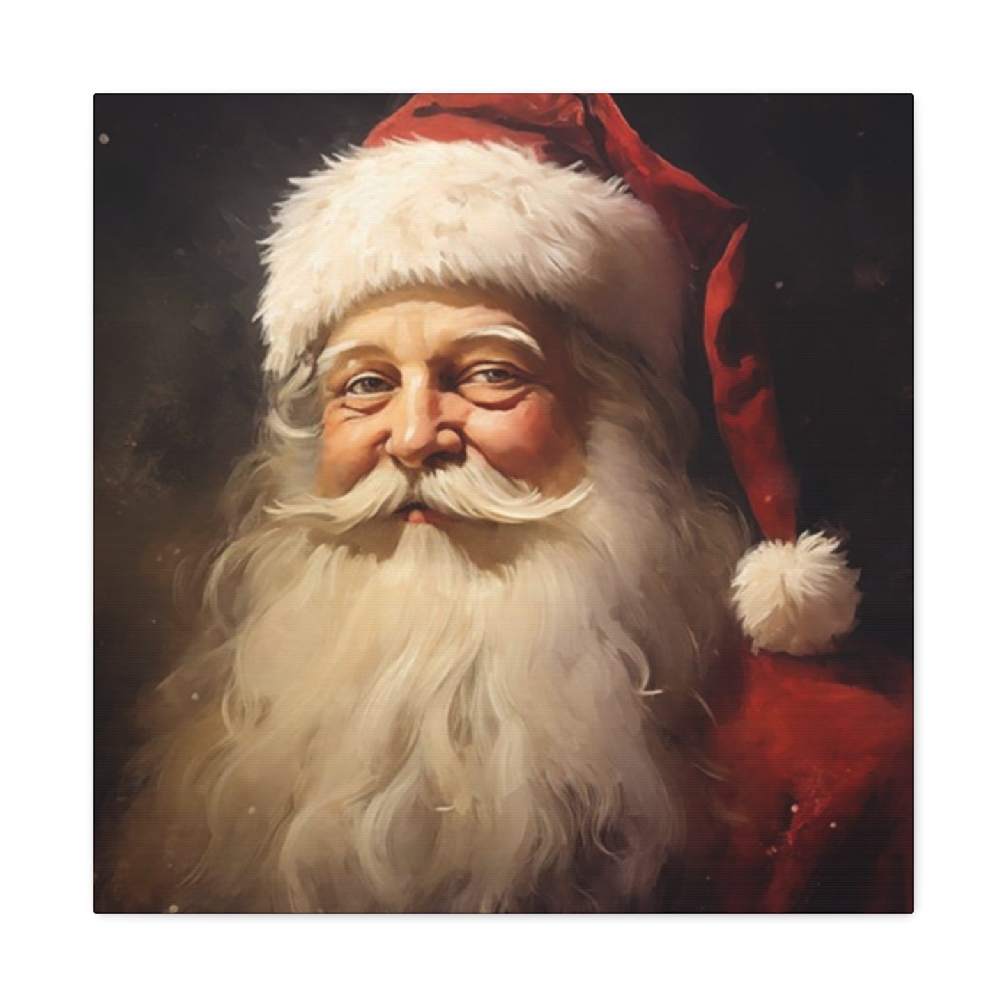 Smiling Santa Claus Wall Art & Canvas Prints