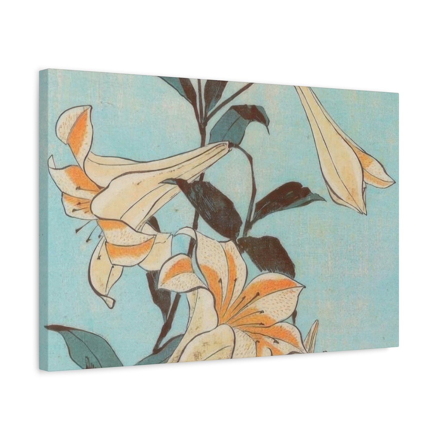 Katsushika Hokusai Ai Lilies Wall Art & Canvas Prints