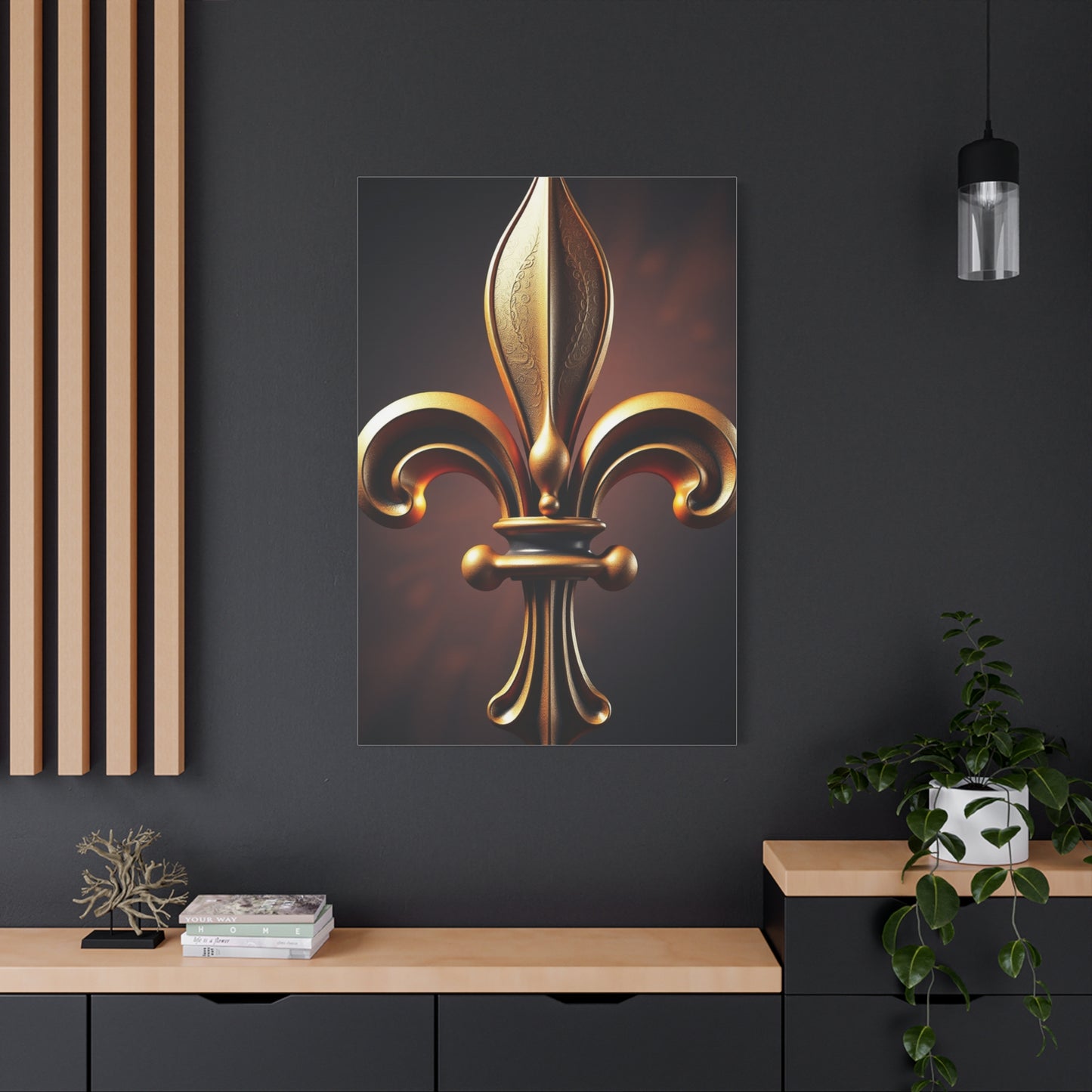 Vision Fleur-de-Lis Art Art Wall Art & Canvas Print