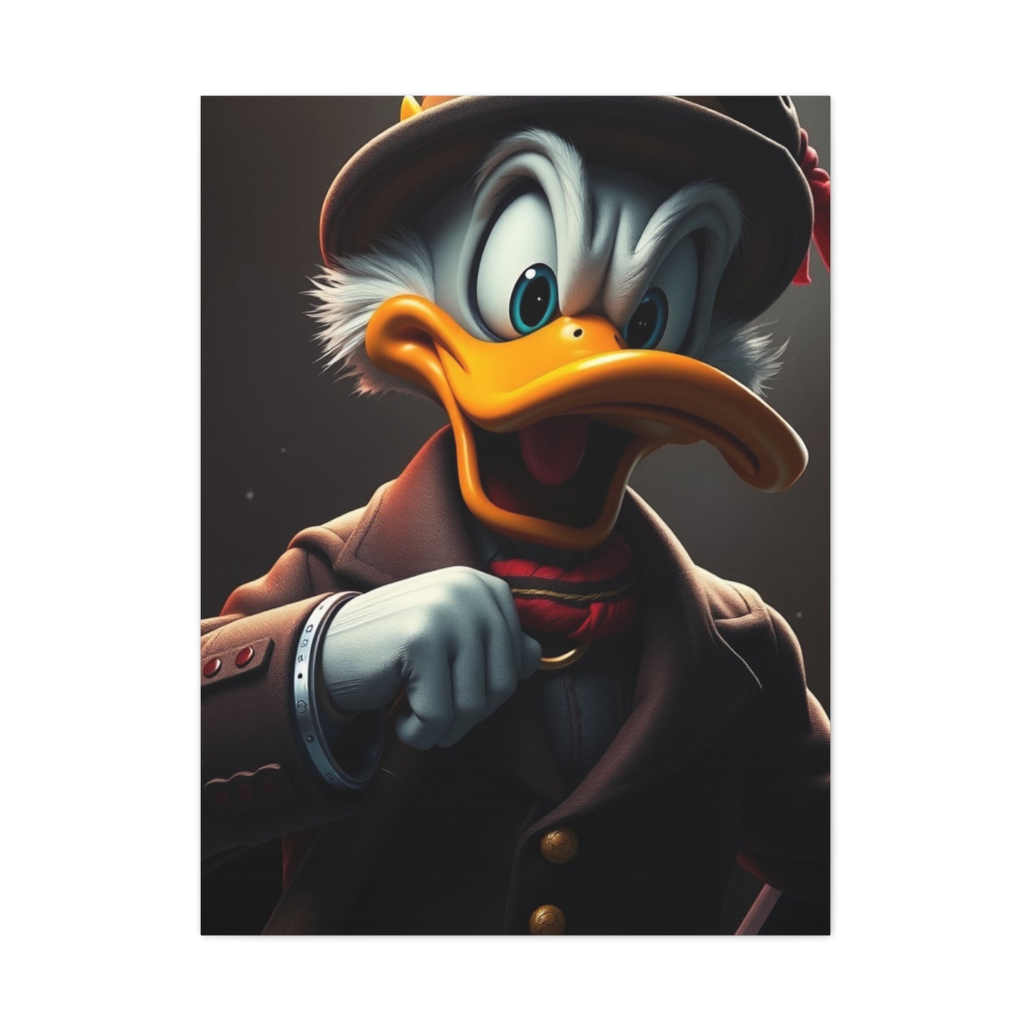 Aristocratic Plumage Canvas Wall Art & Canvas Print