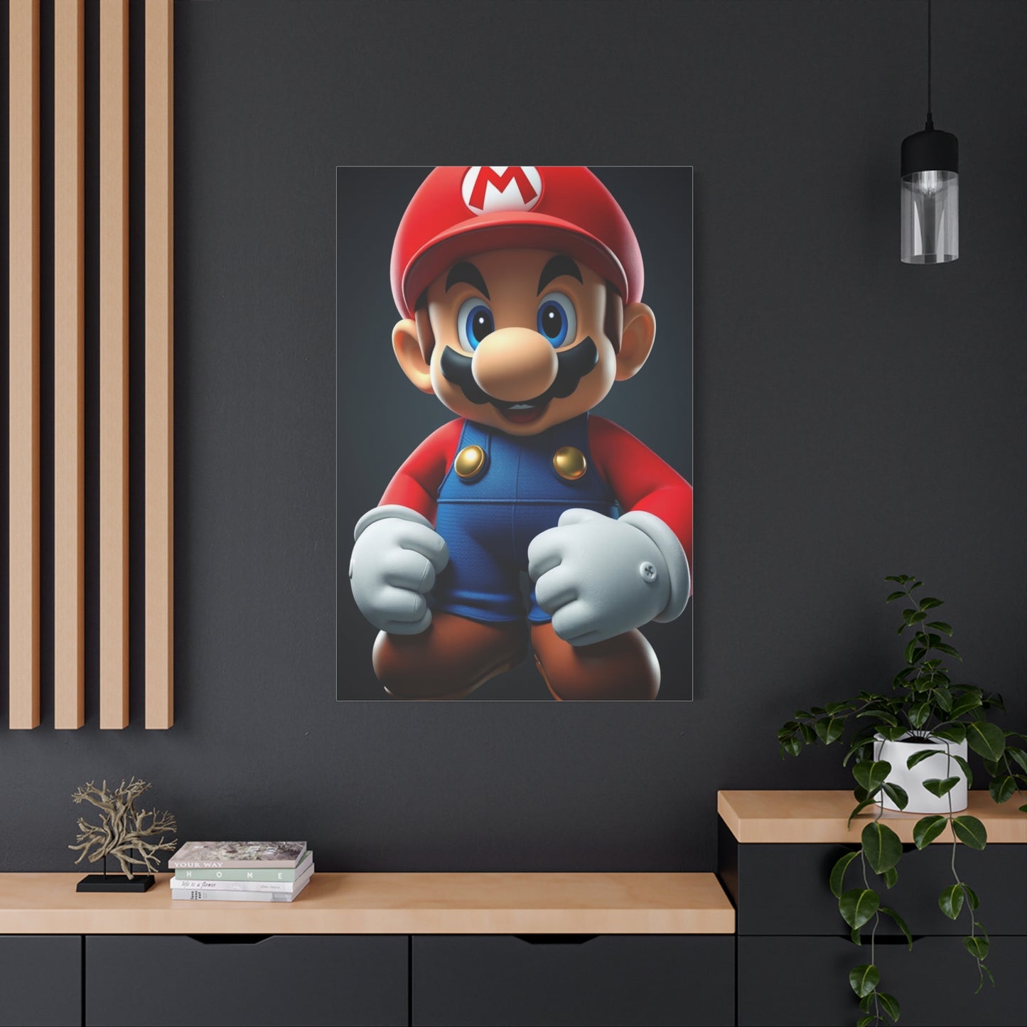 Regal Mushroom Kingdom Canvas