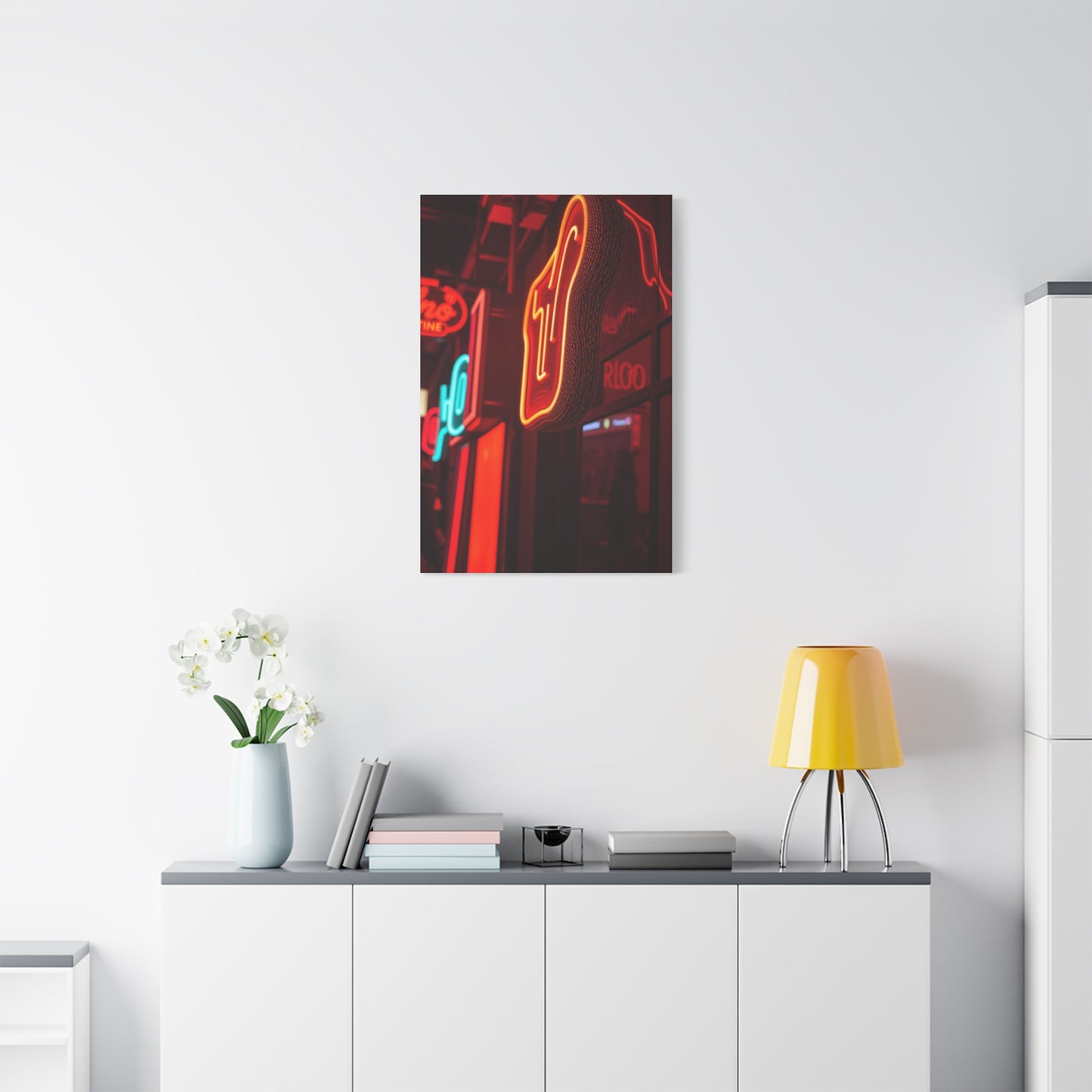 Mid-Century Elegance Panel Wall Art & Canvas Print