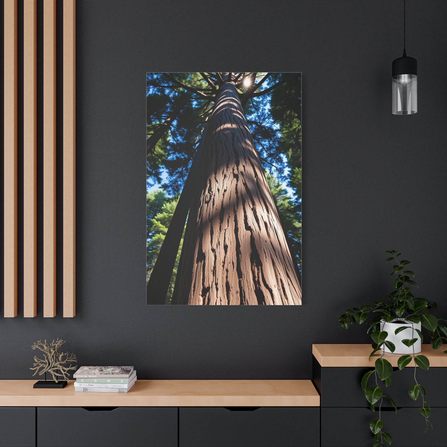 Redwood Tree Art Supreme Canvas Wall Art & Canvas Print