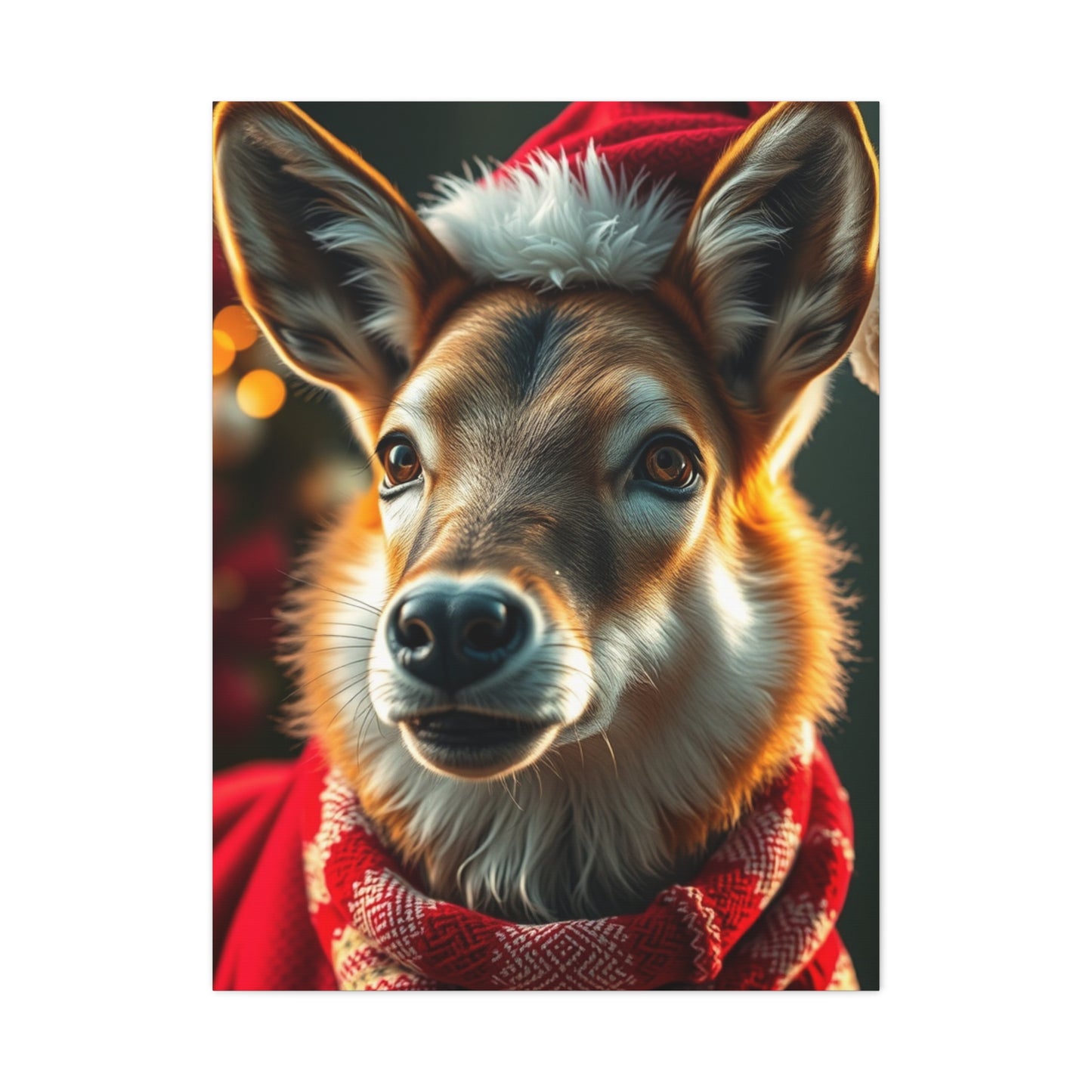 Holiday Animal Opus wall art & canvas print