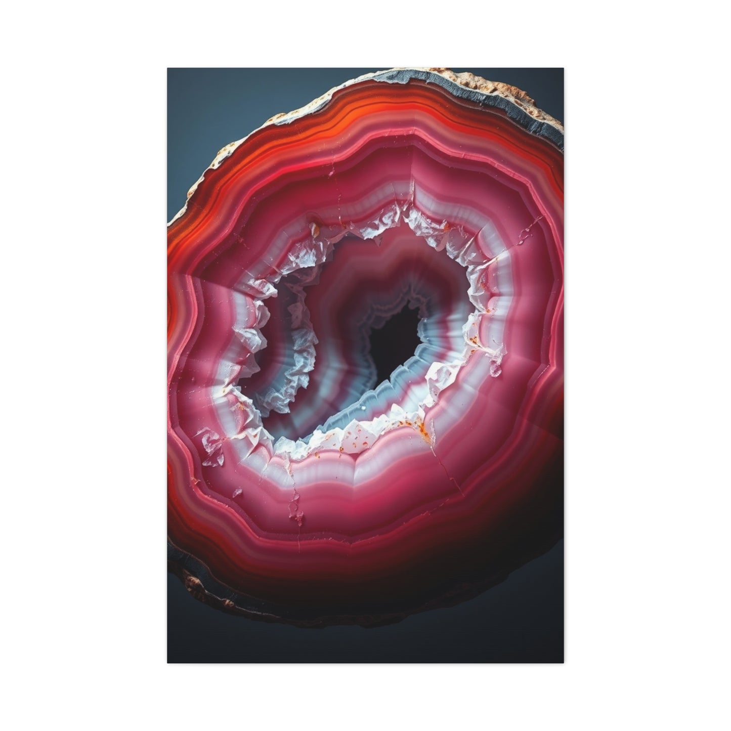 Supreme Art Agates, Geodes & Minerals Art Collection Wall Art & Canvas Print