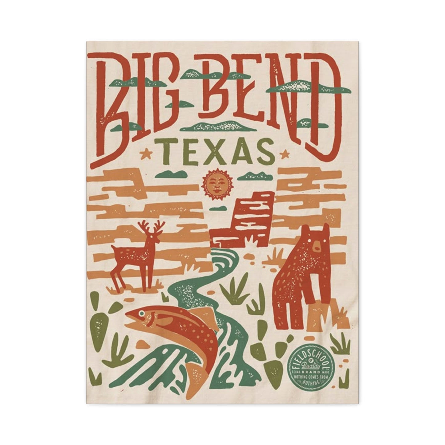 Big Bend Texas Wall Art & Canvas Prints