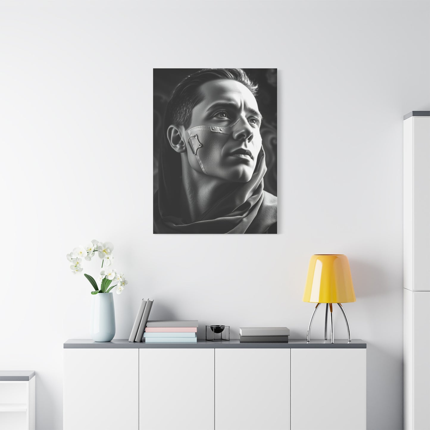 Opulent Contrast Gallery Piece Wall Art & Canvas Print