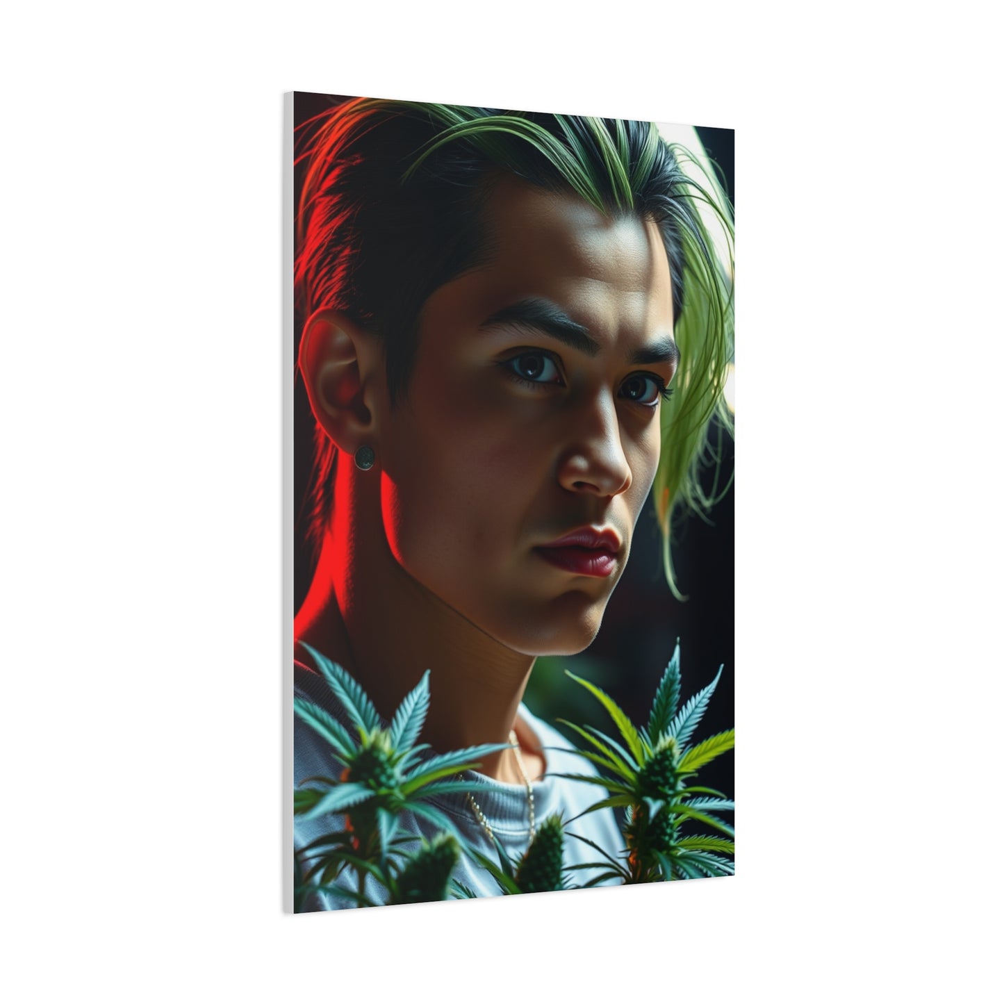 Green Symphony Canvas Wall Art & Canvas Print