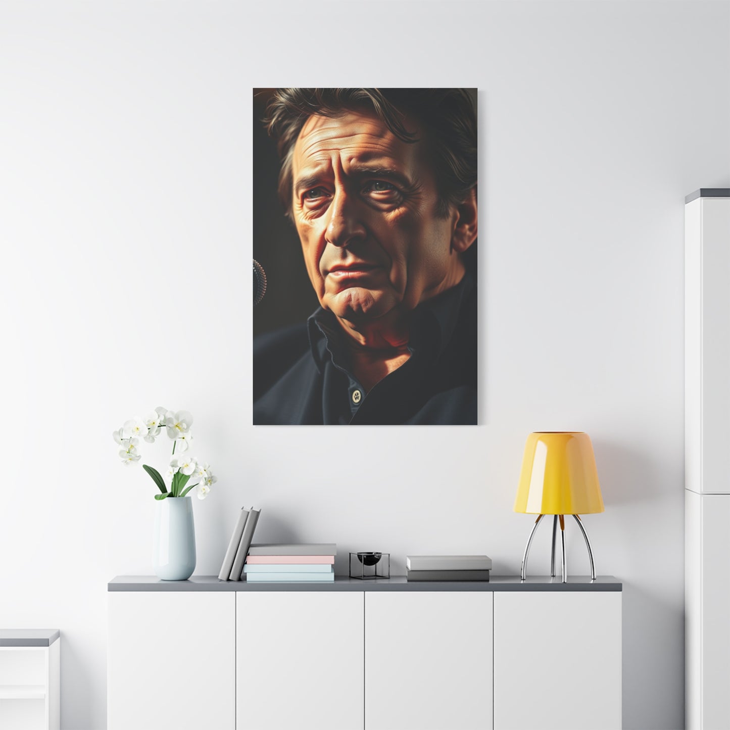 Johnny Cash Art Canvas Art 3 Wall Art & Canvas Print