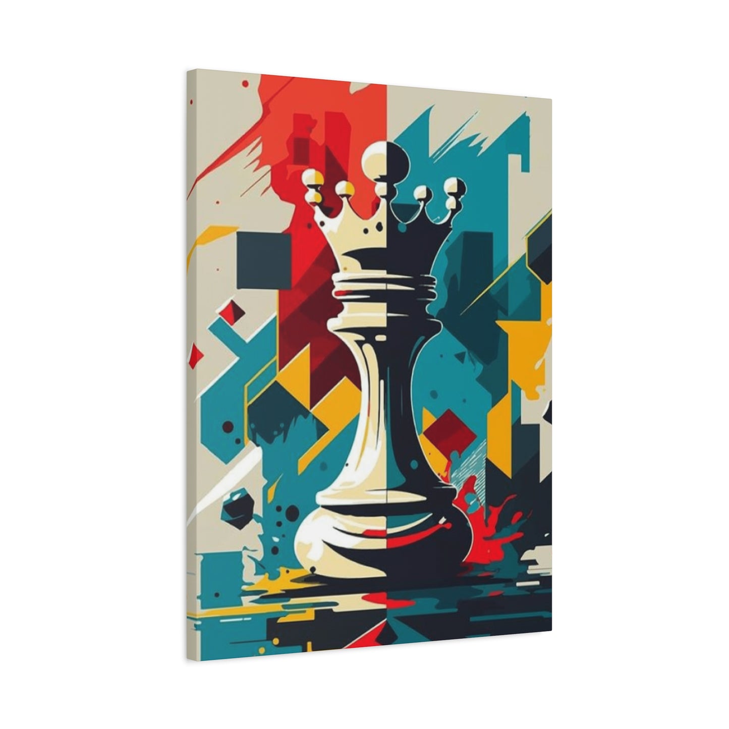 Abstract Chess Piece Wall Art & Canvas Prints