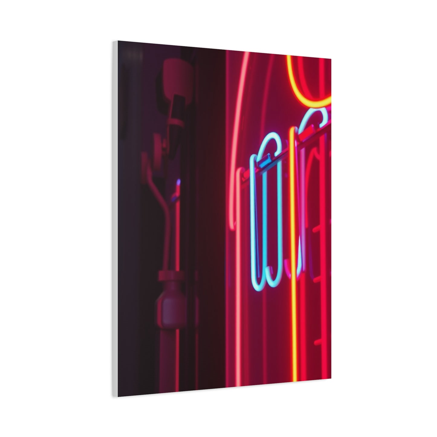 Neon Art Premium Canvas 19 Wall Art & Canvas Print