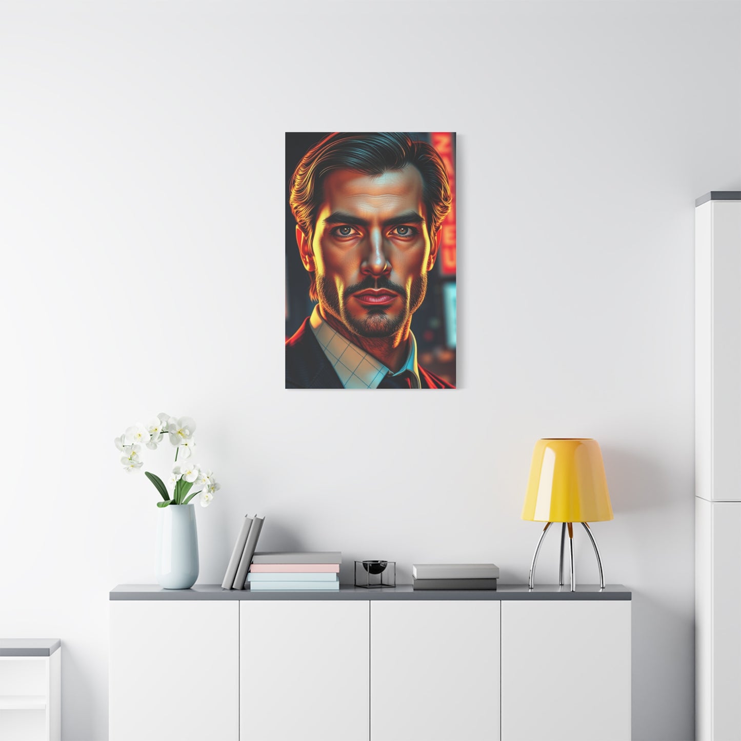 American Psycho Art Canvas Art 1 Wall Art & Canvas Print