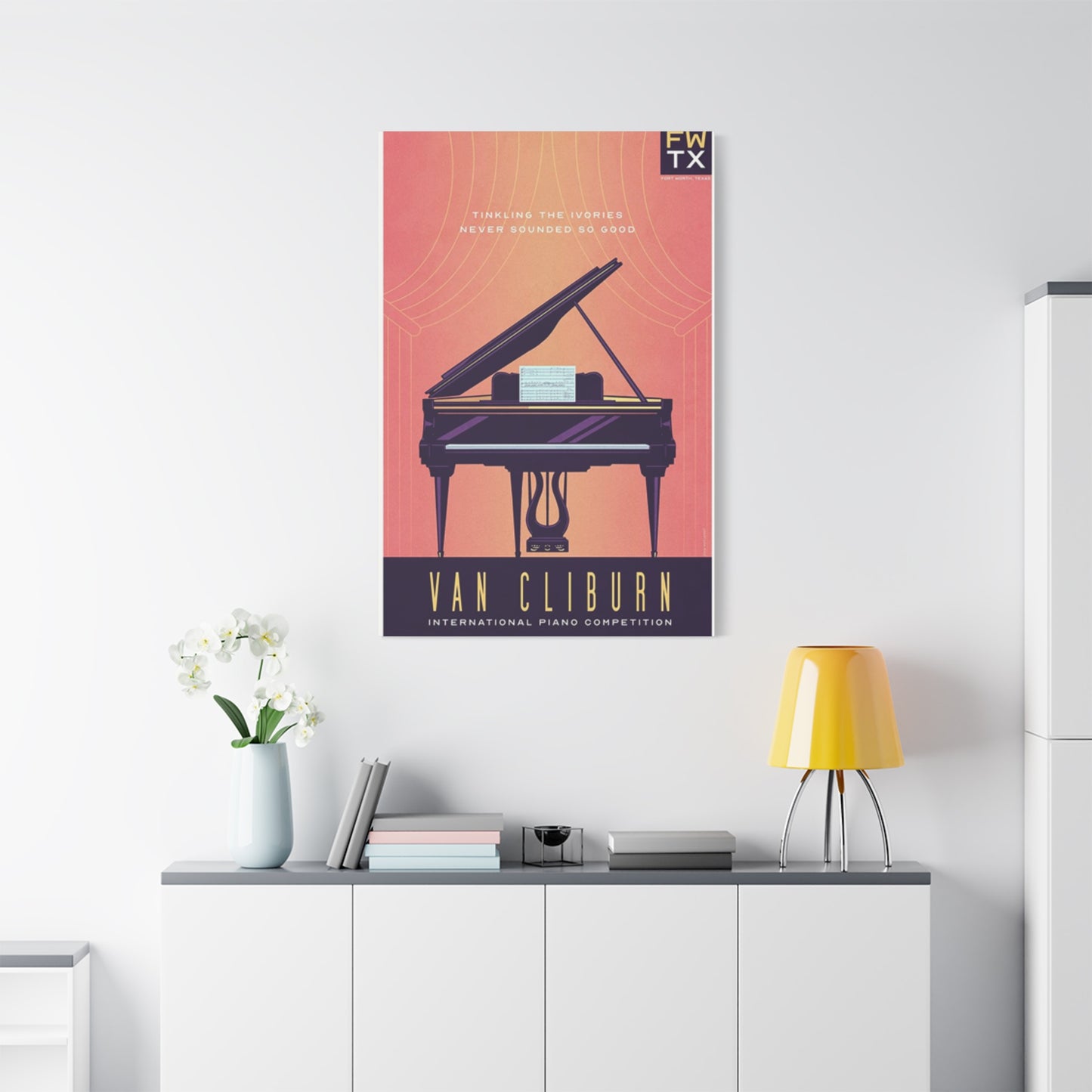 Van Cliburn Wall Art & Canvas Prints