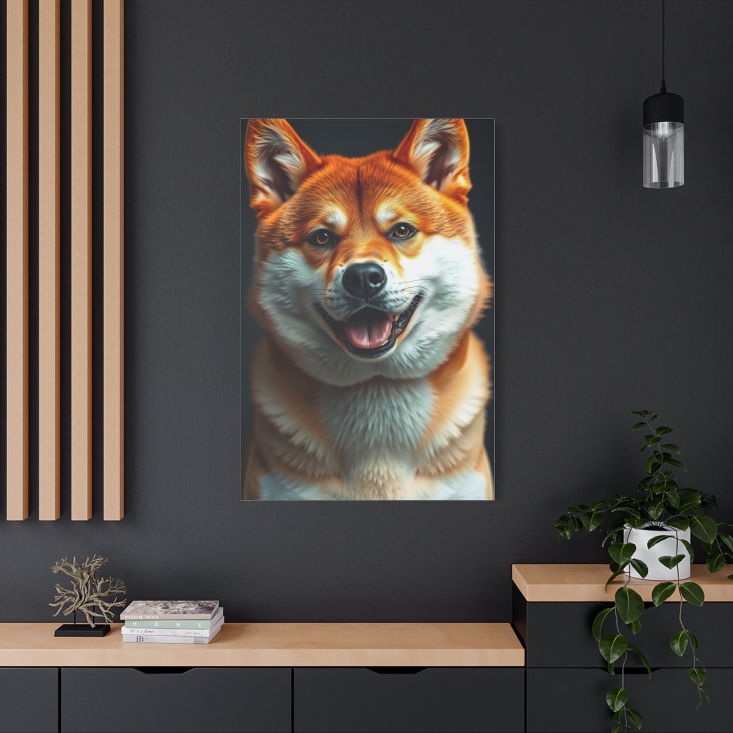 Collection Shiba Inu Dog Art Art Wall Art & Canvas Print