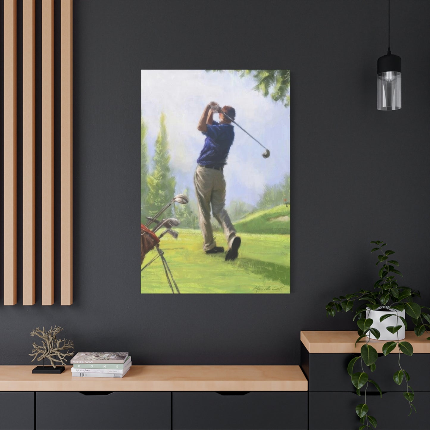 Golf Shot Wall Art & Canvas Prints