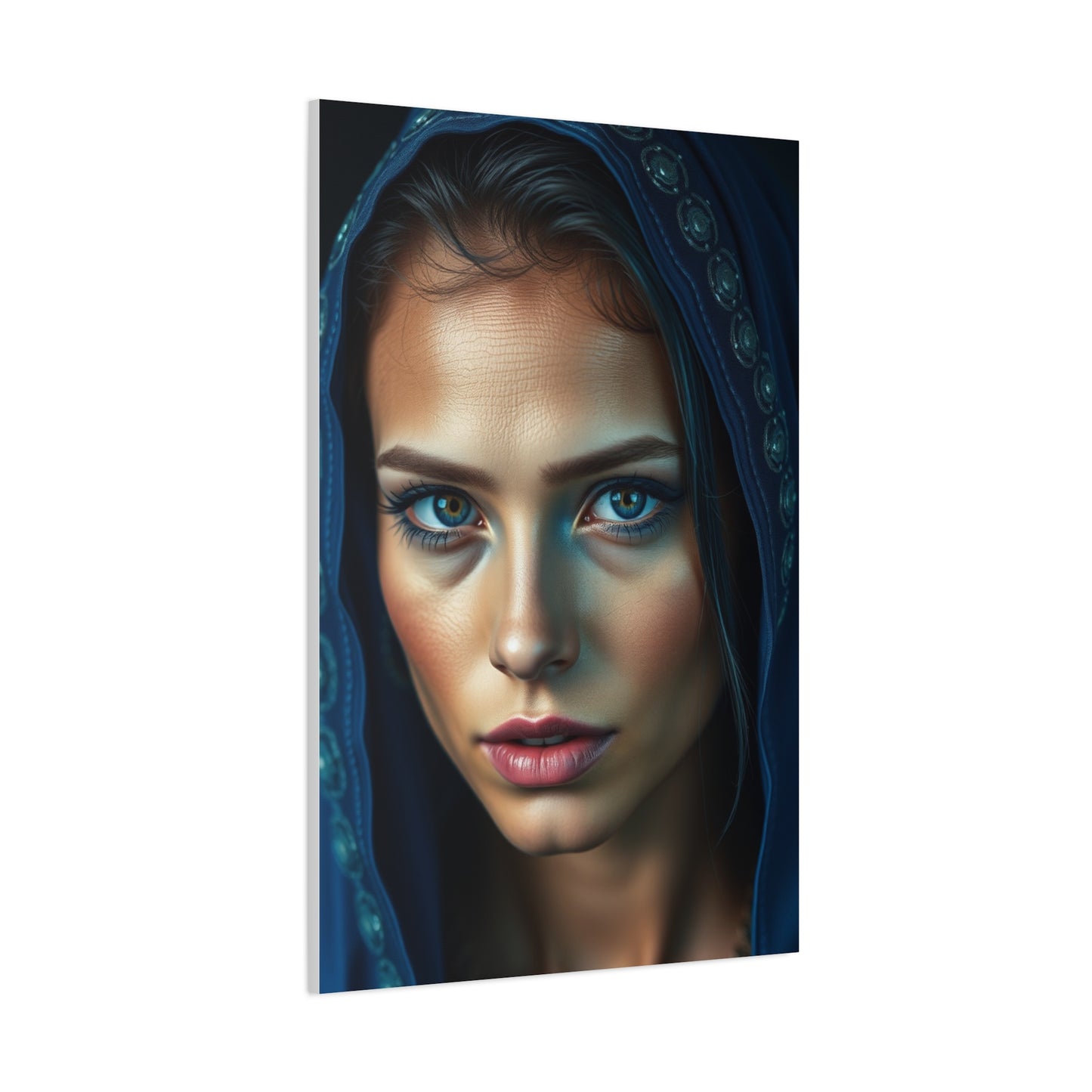 Cerulean Harmony Canvas Wall Art & Canvas Print