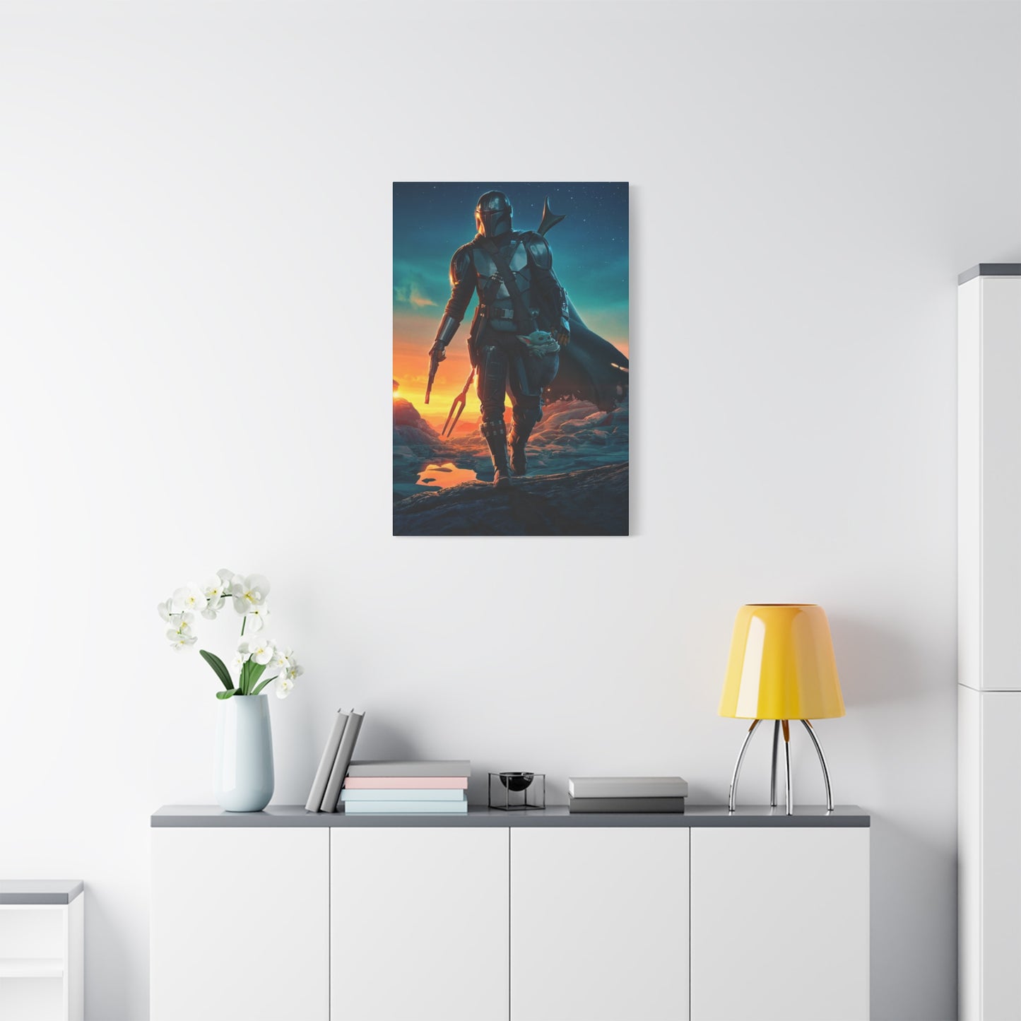 Star Wars Character And Yoda Wall Art & Canvas Prints