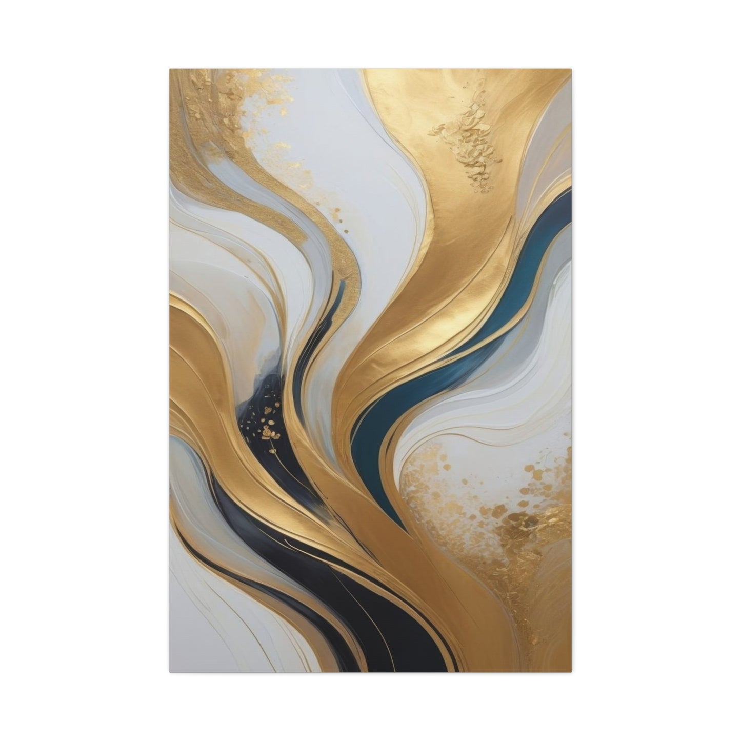 Golden Waves Wall Art & Canvas Prints