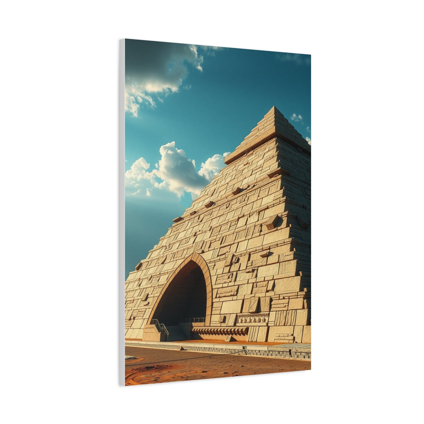 Pyramid Art Canvas Art 5 Wall Art & Canvas Print