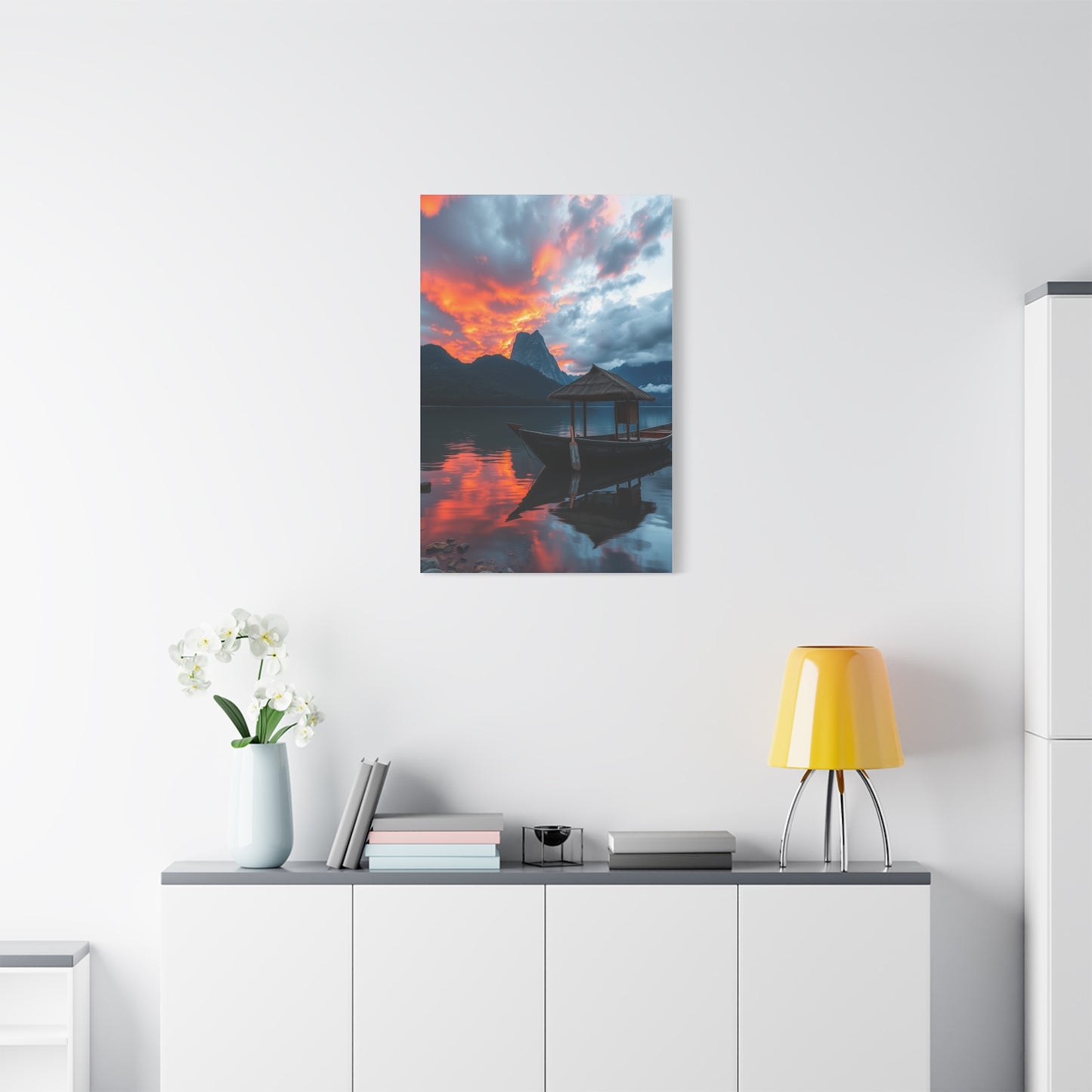 Luminous Ripples Portrait Wall Art & Canvas Print