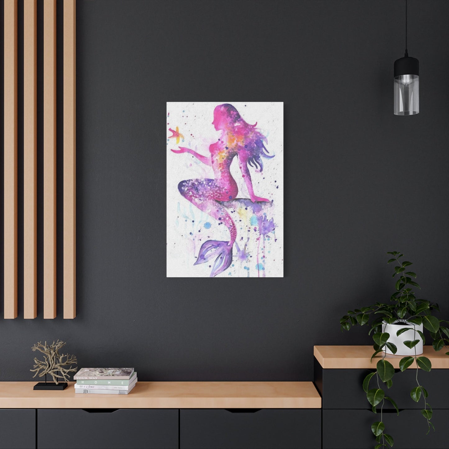 Colorful Mermaid Wall Art & Canvas Prints