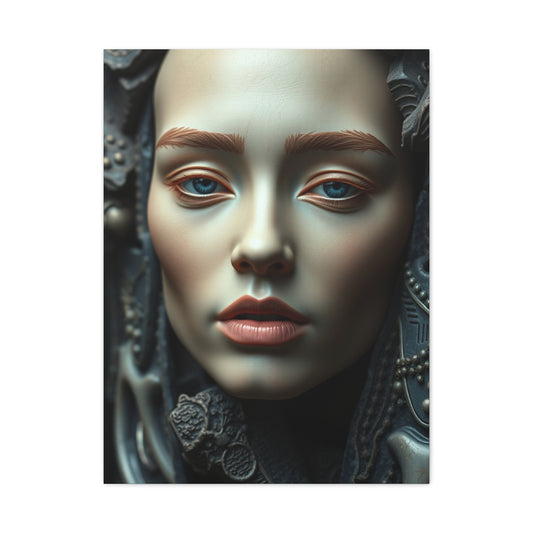 Charcoal, Onyx, and Ivory Art Supreme Canvas Wall Art & Canvas Print