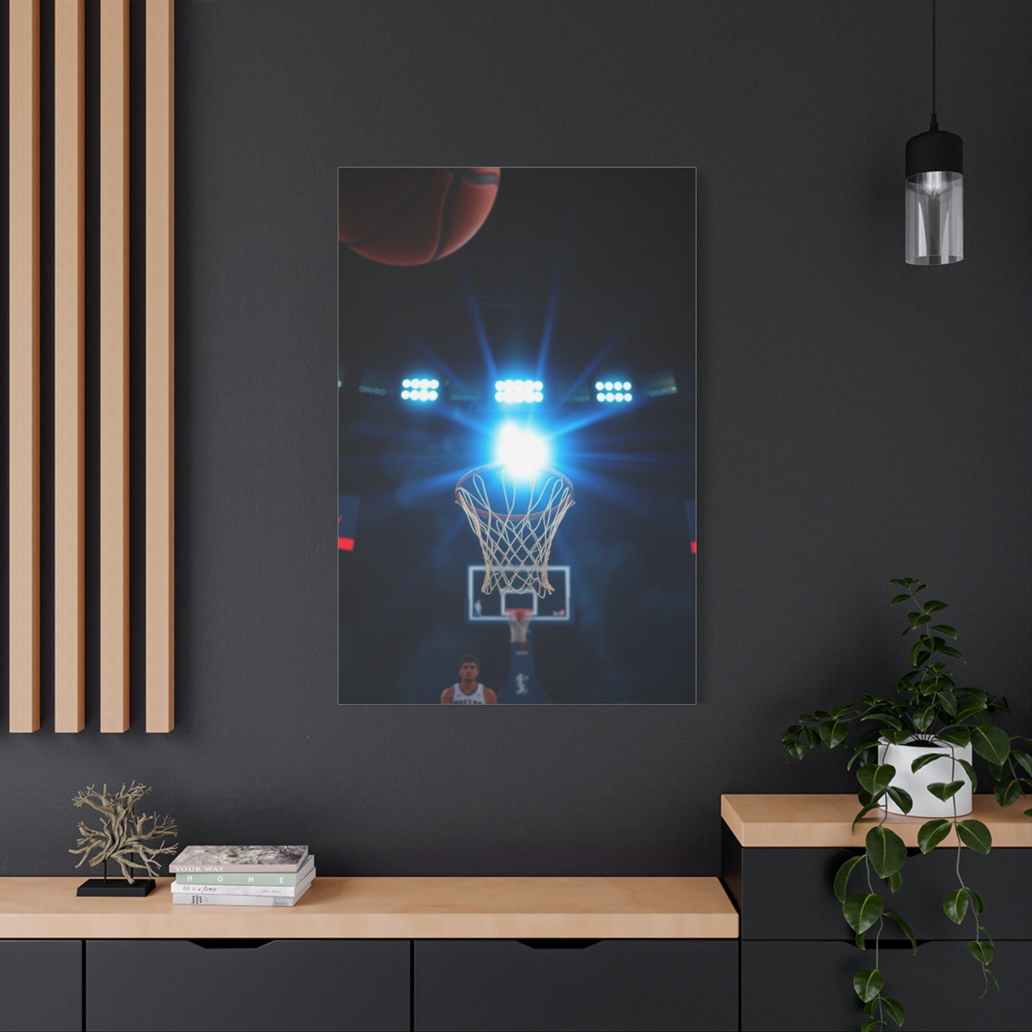 Vision Basketball Art Art Wall Art & Canvas Print
