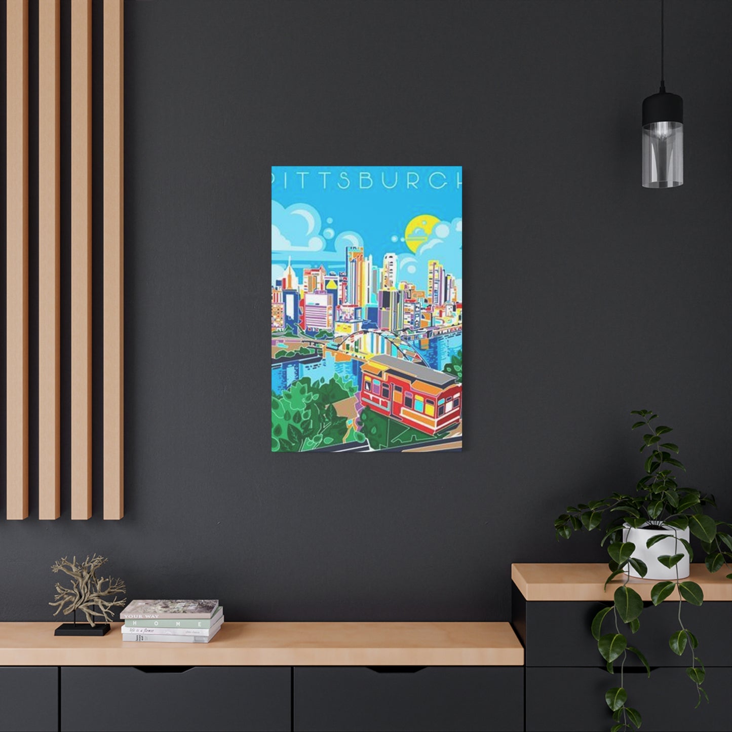 Pittsburgh Graffiti Poster Wall Art & Canvas Prints