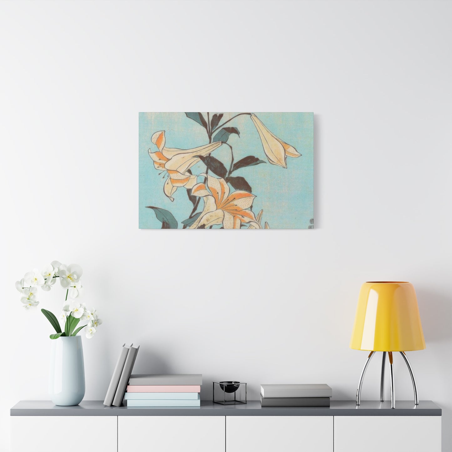 Katsushika Hokusai Ai Lilies Wall Art & Canvas Prints