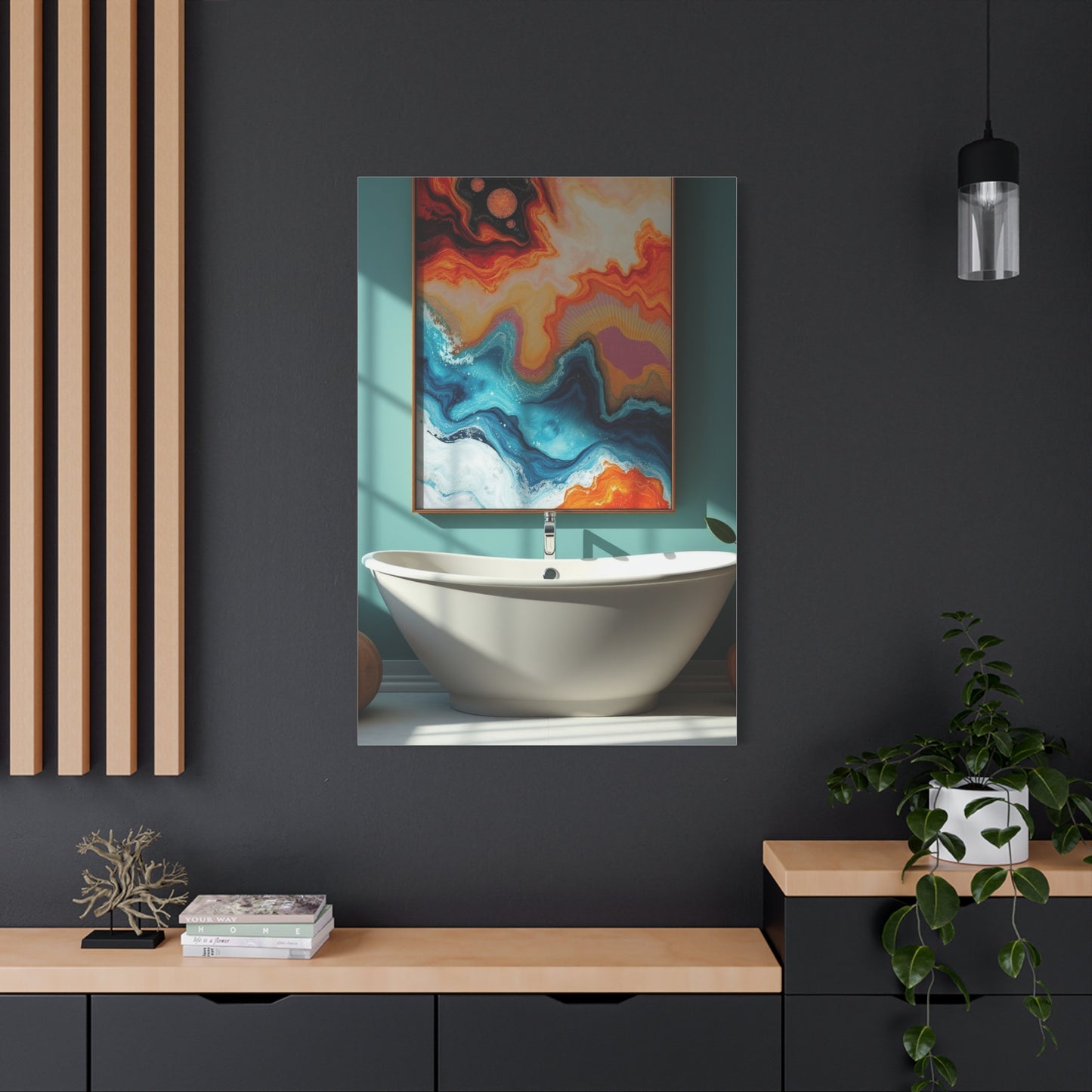 Lavish Spa Wall Elegance Wall Art & Canvas Print